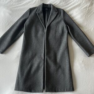 Zara Charcoal Trench Coat